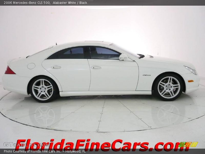 Alabaster White / Black 2006 Mercedes-Benz CLS 500