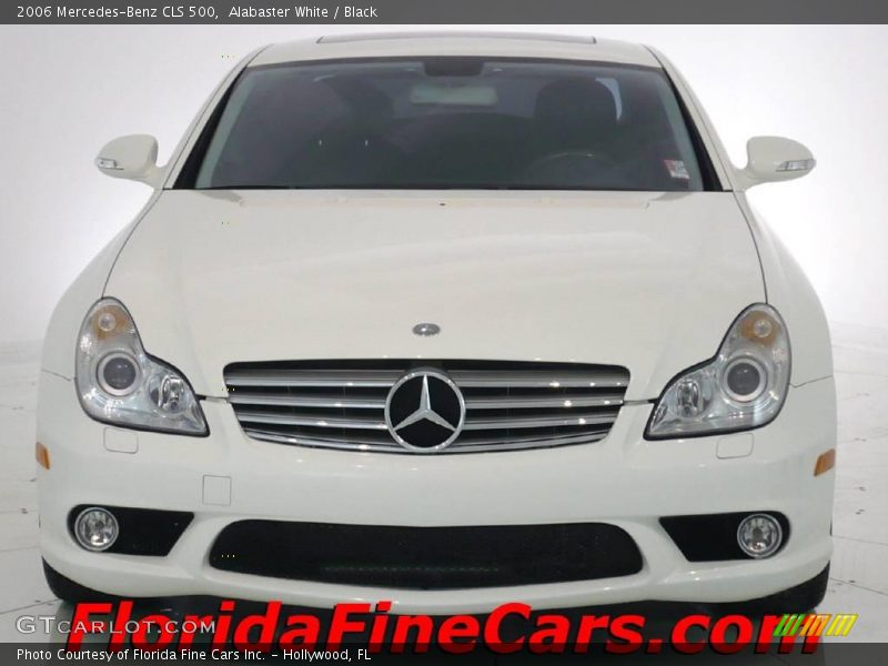 Alabaster White / Black 2006 Mercedes-Benz CLS 500