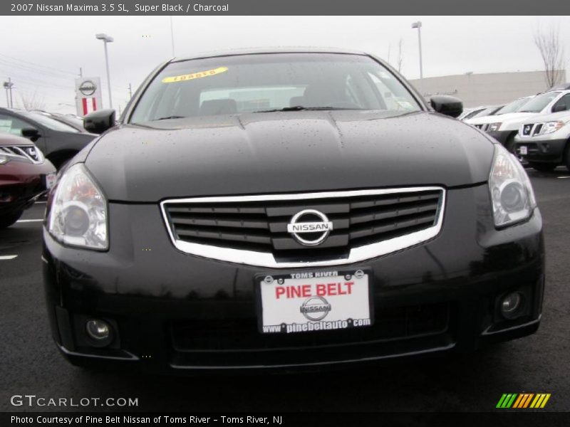 Super Black / Charcoal 2007 Nissan Maxima 3.5 SL