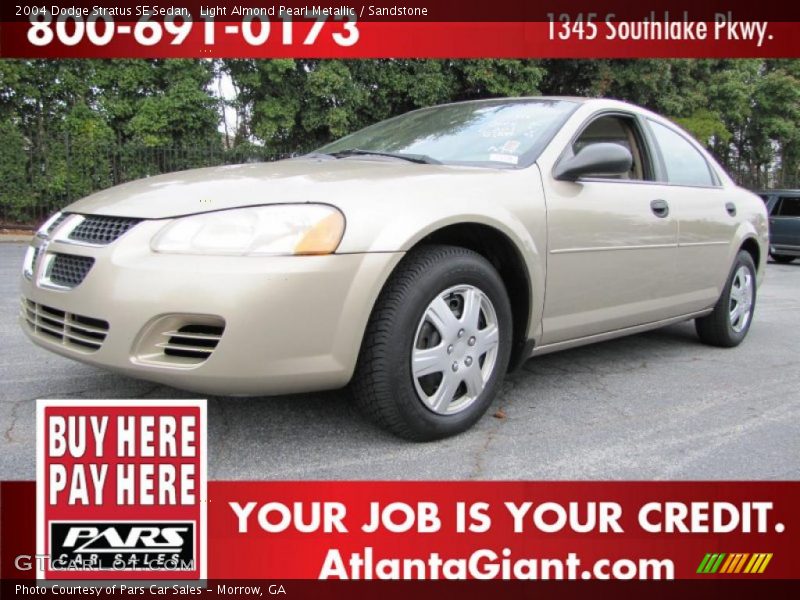Light Almond Pearl Metallic / Sandstone 2004 Dodge Stratus SE Sedan