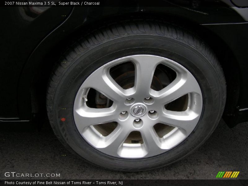 Super Black / Charcoal 2007 Nissan Maxima 3.5 SL