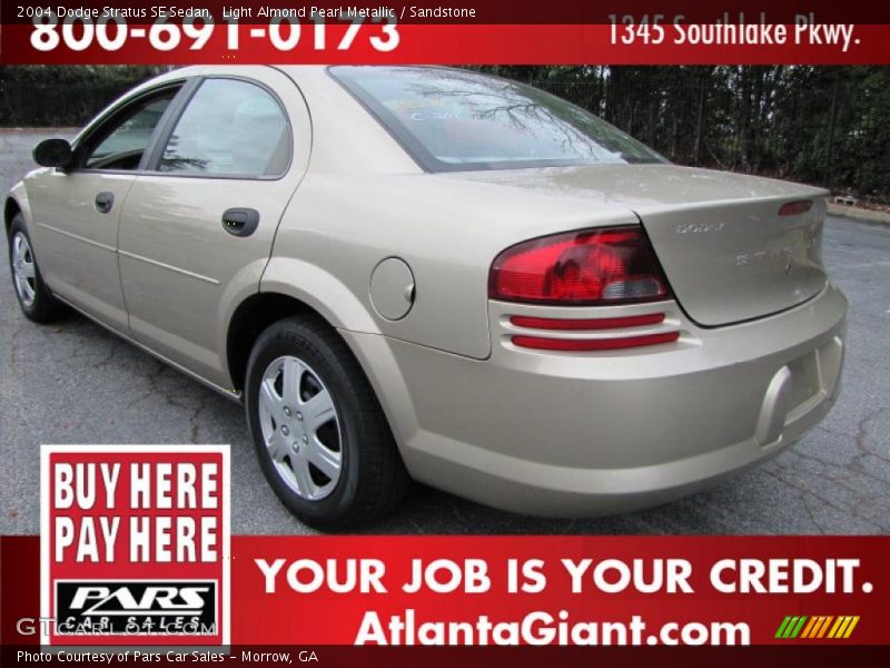 Light Almond Pearl Metallic / Sandstone 2004 Dodge Stratus SE Sedan