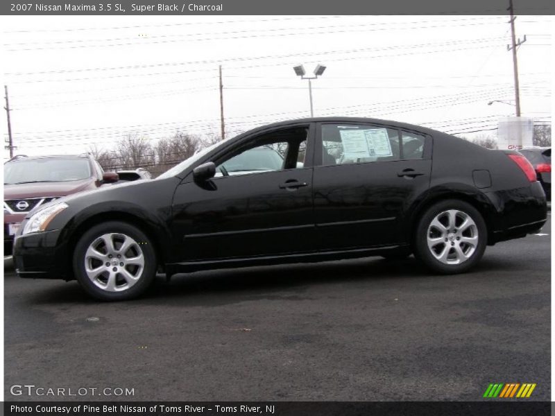 Super Black / Charcoal 2007 Nissan Maxima 3.5 SL