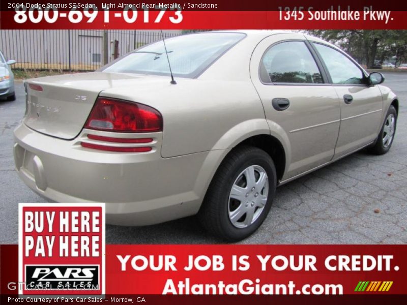 Light Almond Pearl Metallic / Sandstone 2004 Dodge Stratus SE Sedan