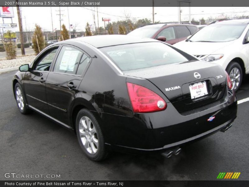 Super Black / Charcoal 2007 Nissan Maxima 3.5 SL