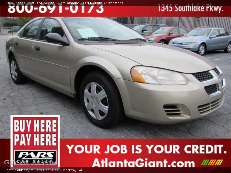 Light Almond Pearl Metallic / Sandstone 2004 Dodge Stratus SE Sedan