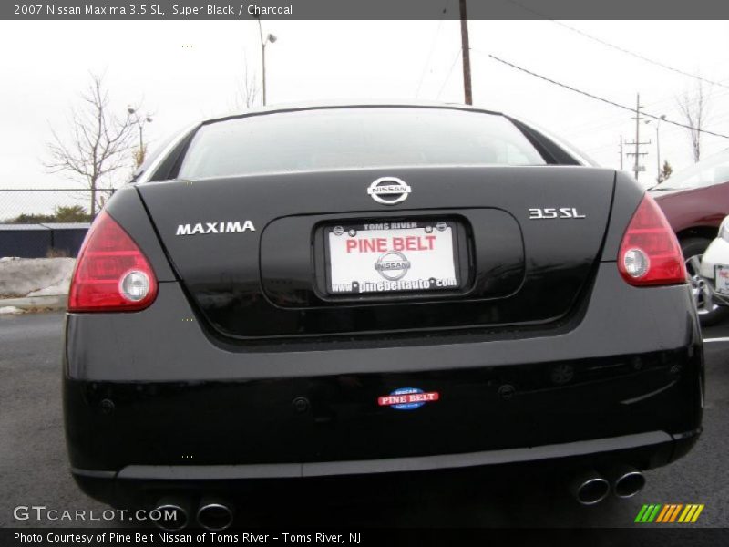 Super Black / Charcoal 2007 Nissan Maxima 3.5 SL