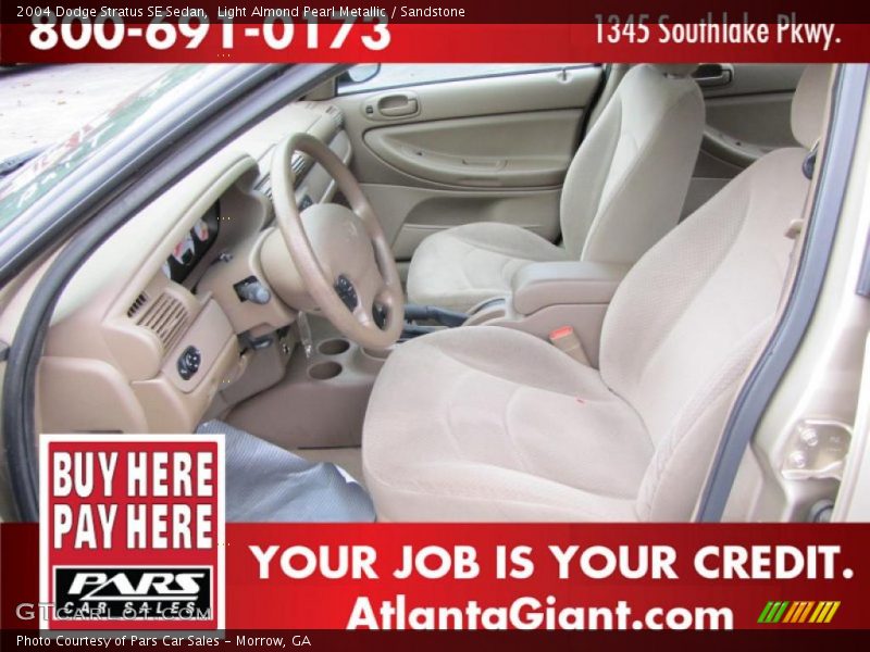 Light Almond Pearl Metallic / Sandstone 2004 Dodge Stratus SE Sedan