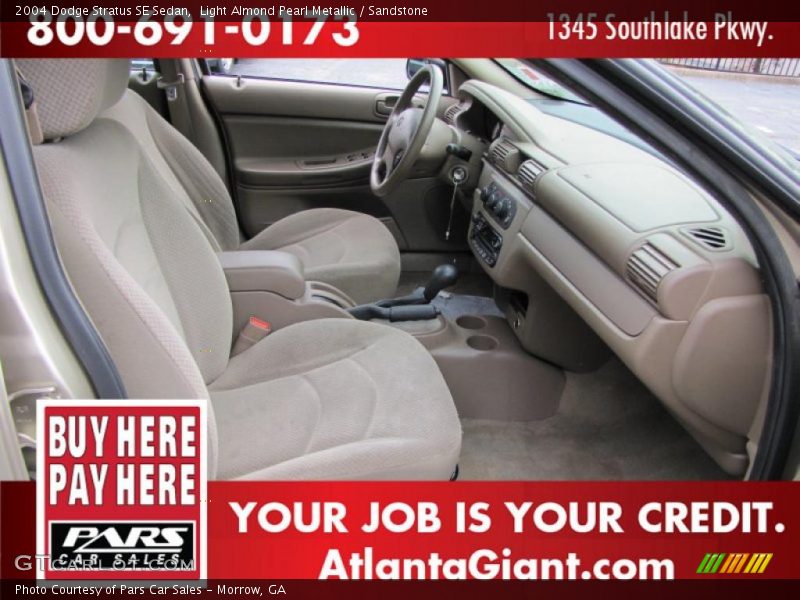 Light Almond Pearl Metallic / Sandstone 2004 Dodge Stratus SE Sedan