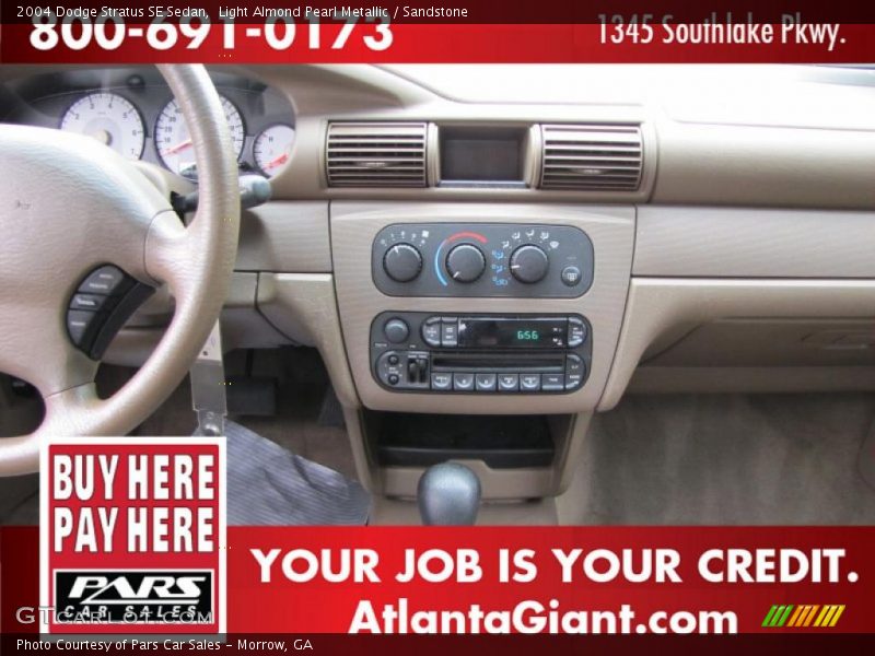 Light Almond Pearl Metallic / Sandstone 2004 Dodge Stratus SE Sedan