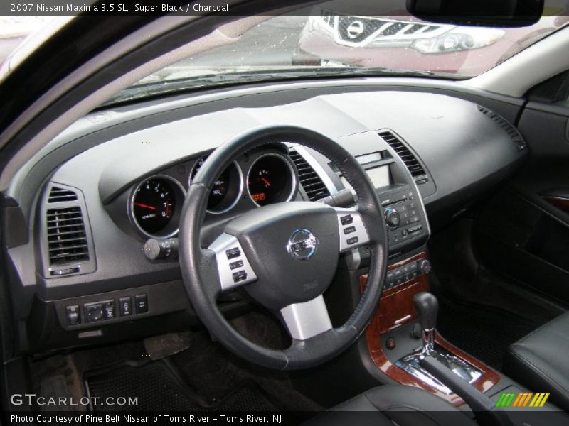 Super Black / Charcoal 2007 Nissan Maxima 3.5 SL