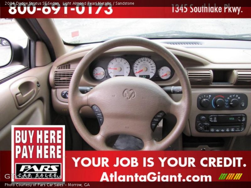 Light Almond Pearl Metallic / Sandstone 2004 Dodge Stratus SE Sedan