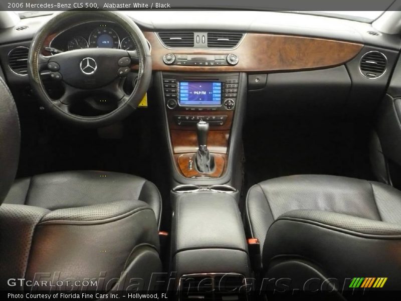 Alabaster White / Black 2006 Mercedes-Benz CLS 500