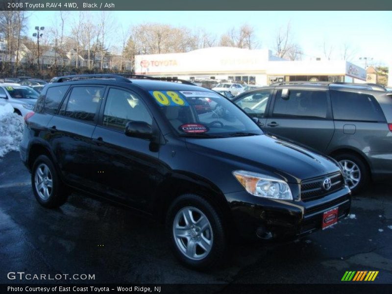 Black / Ash 2008 Toyota RAV4 4WD