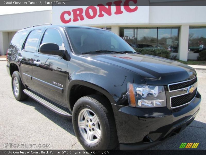 Black / Ebony 2008 Chevrolet Tahoe LS