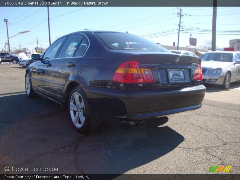Jet Black / Natural Brown 2005 BMW 3 Series 330xi Sedan