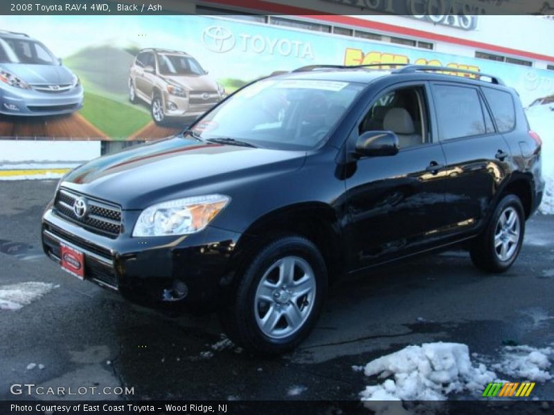 Black / Ash 2008 Toyota RAV4 4WD