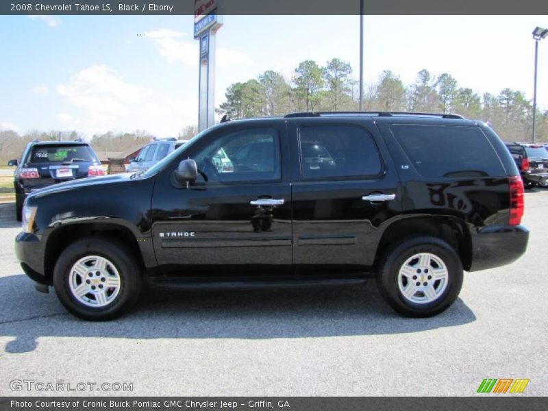 Black / Ebony 2008 Chevrolet Tahoe LS