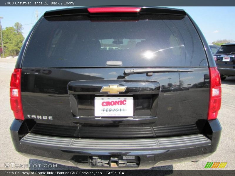 Black / Ebony 2008 Chevrolet Tahoe LS