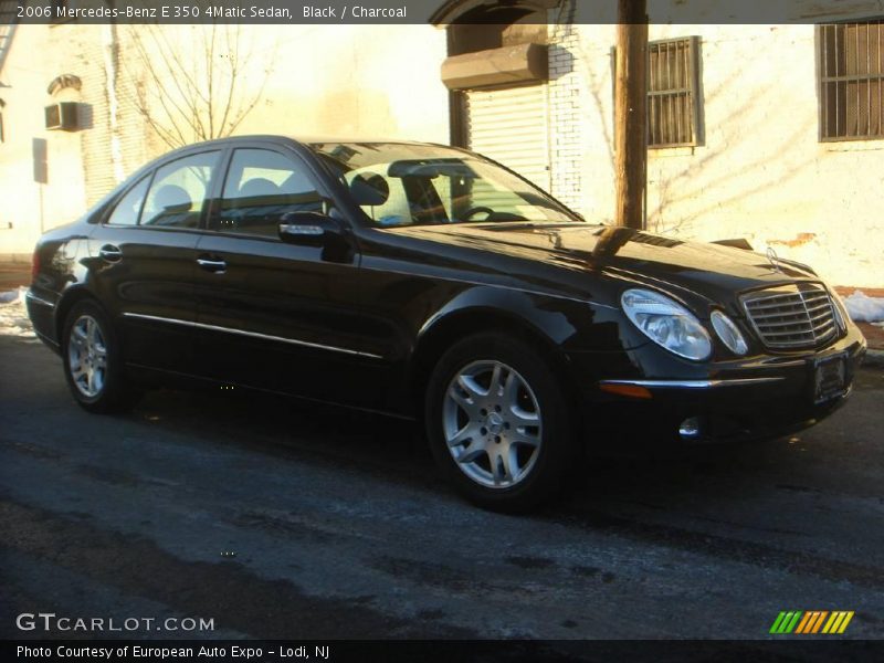 Black / Charcoal 2006 Mercedes-Benz E 350 4Matic Sedan