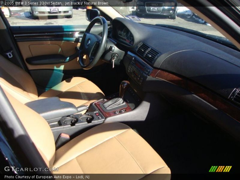 Jet Black / Natural Brown 2005 BMW 3 Series 330xi Sedan