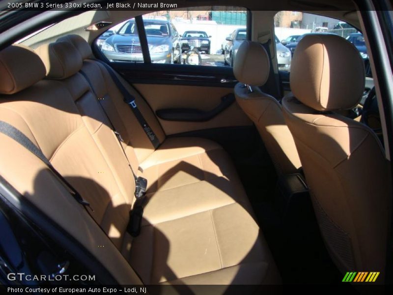 Jet Black / Natural Brown 2005 BMW 3 Series 330xi Sedan
