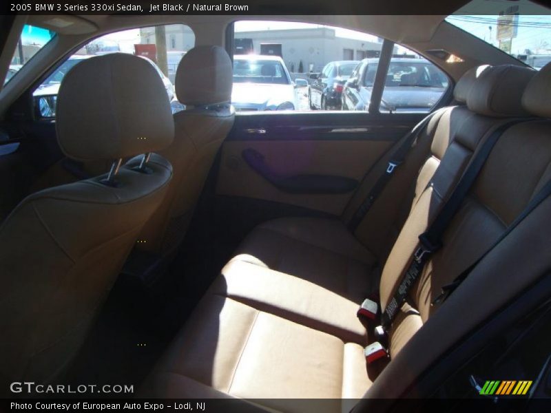 Jet Black / Natural Brown 2005 BMW 3 Series 330xi Sedan