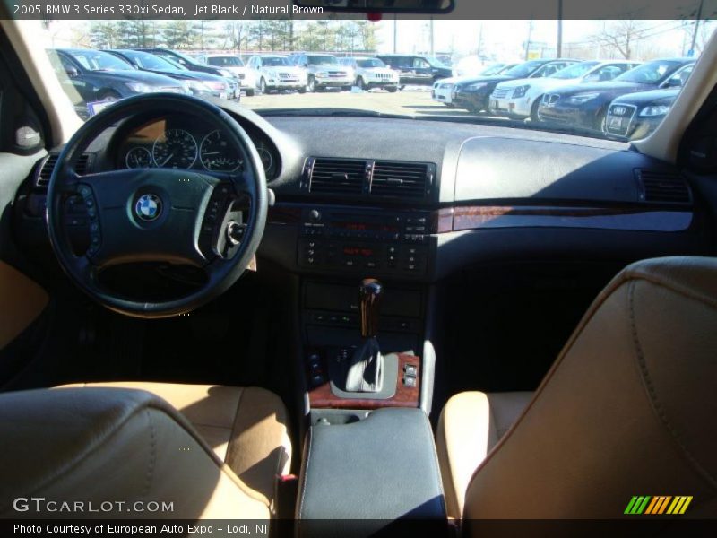 Jet Black / Natural Brown 2005 BMW 3 Series 330xi Sedan