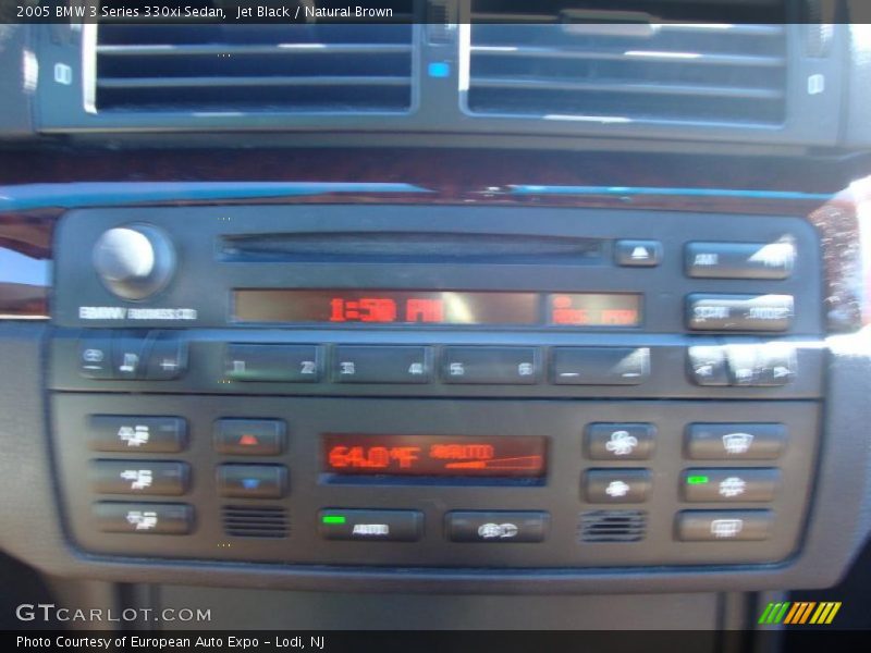Jet Black / Natural Brown 2005 BMW 3 Series 330xi Sedan