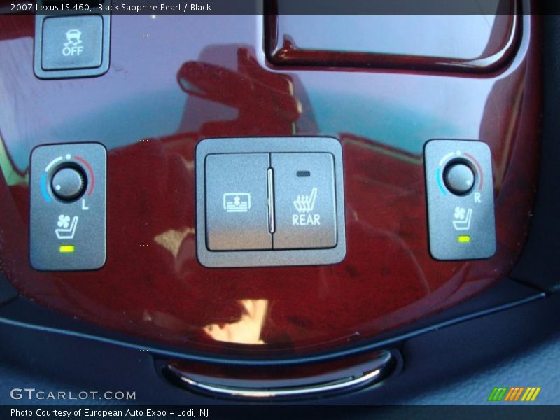 Black Sapphire Pearl / Black 2007 Lexus LS 460