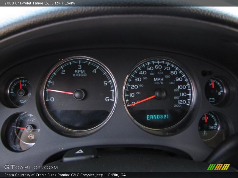 Black / Ebony 2008 Chevrolet Tahoe LS