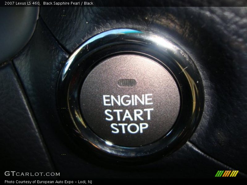 Black Sapphire Pearl / Black 2007 Lexus LS 460