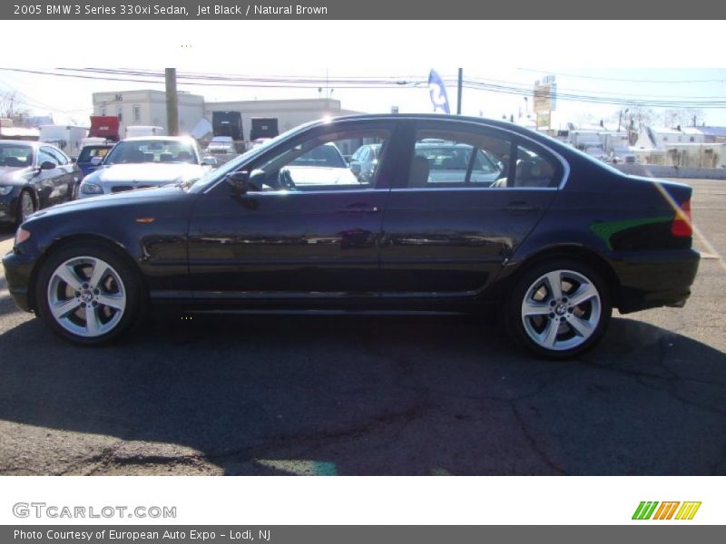 Jet Black / Natural Brown 2005 BMW 3 Series 330xi Sedan