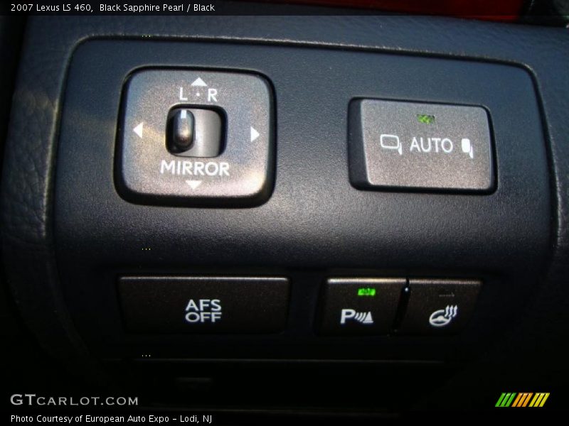Black Sapphire Pearl / Black 2007 Lexus LS 460
