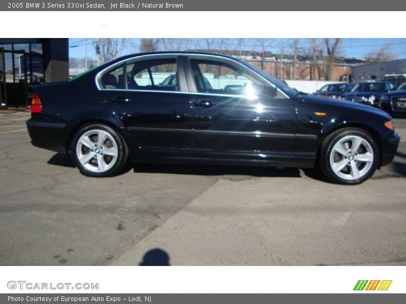 Jet Black / Natural Brown 2005 BMW 3 Series 330xi Sedan