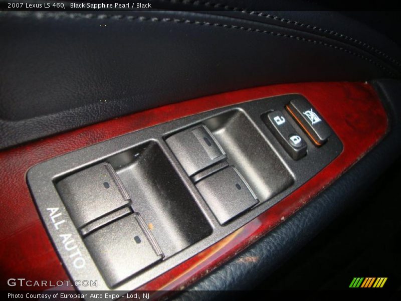 Black Sapphire Pearl / Black 2007 Lexus LS 460