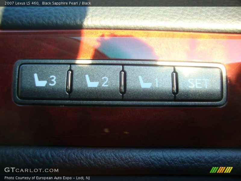 Black Sapphire Pearl / Black 2007 Lexus LS 460