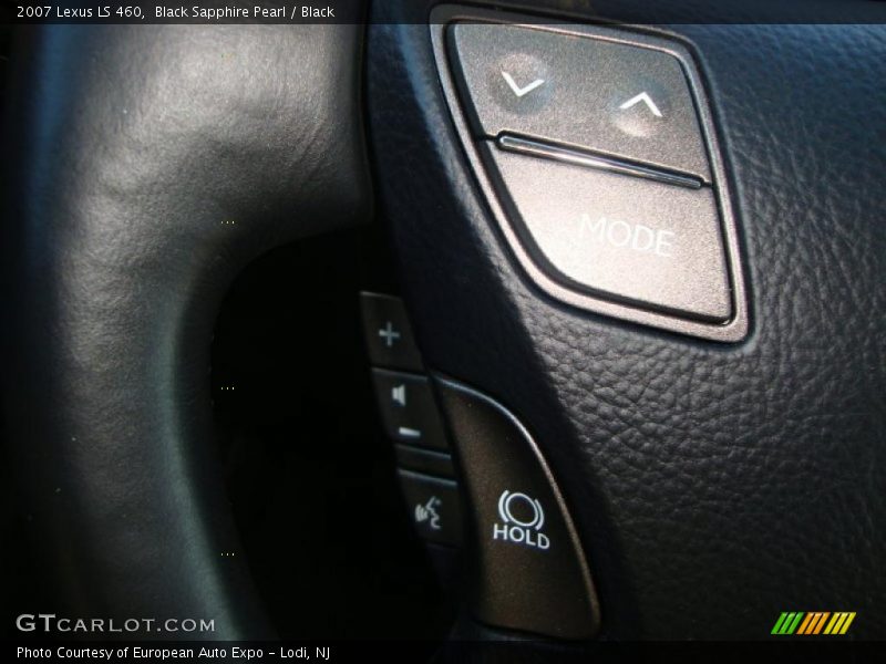 Black Sapphire Pearl / Black 2007 Lexus LS 460