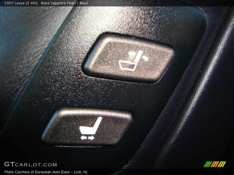 Black Sapphire Pearl / Black 2007 Lexus LS 460