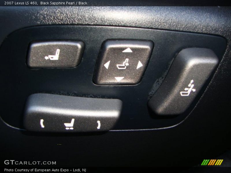 Black Sapphire Pearl / Black 2007 Lexus LS 460