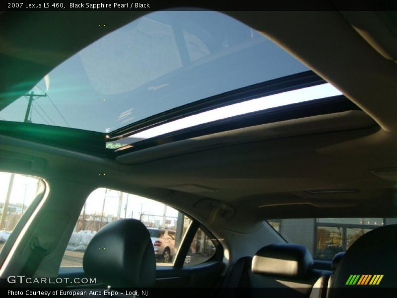 Black Sapphire Pearl / Black 2007 Lexus LS 460