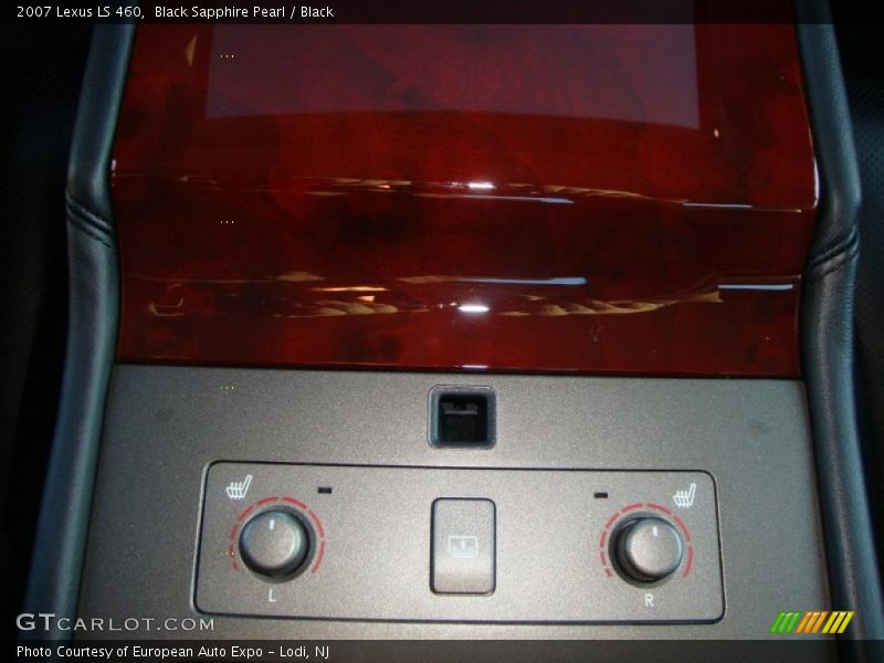 Black Sapphire Pearl / Black 2007 Lexus LS 460