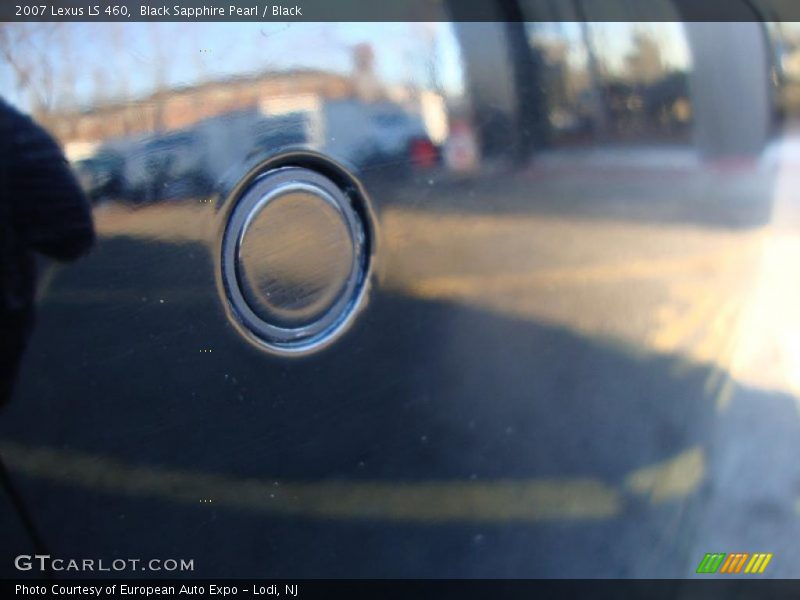Black Sapphire Pearl / Black 2007 Lexus LS 460
