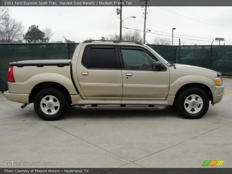 Harvest Gold Metallic / Medium Prairie Tan 2001 Ford Explorer Sport Trac