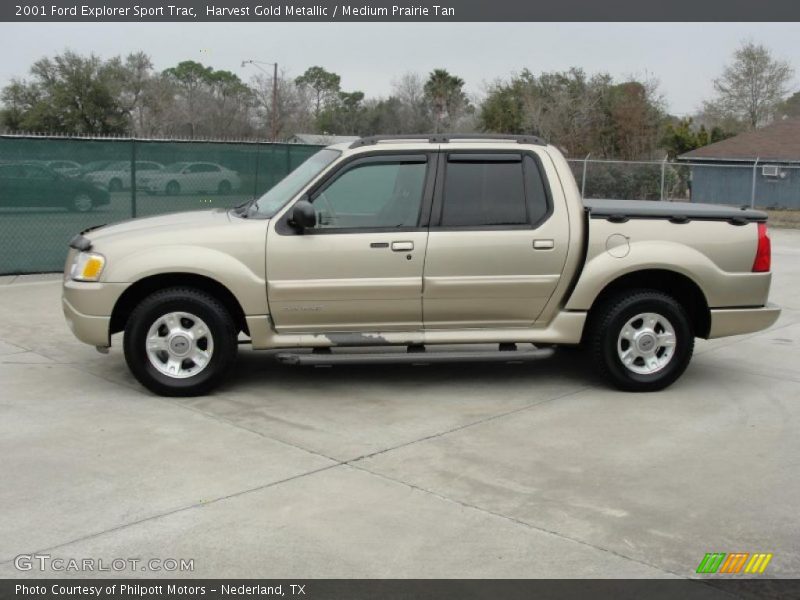 Harvest Gold Metallic / Medium Prairie Tan 2001 Ford Explorer Sport Trac