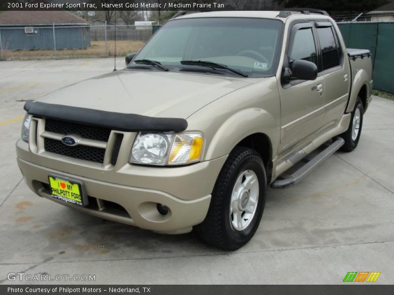Harvest Gold Metallic / Medium Prairie Tan 2001 Ford Explorer Sport Trac
