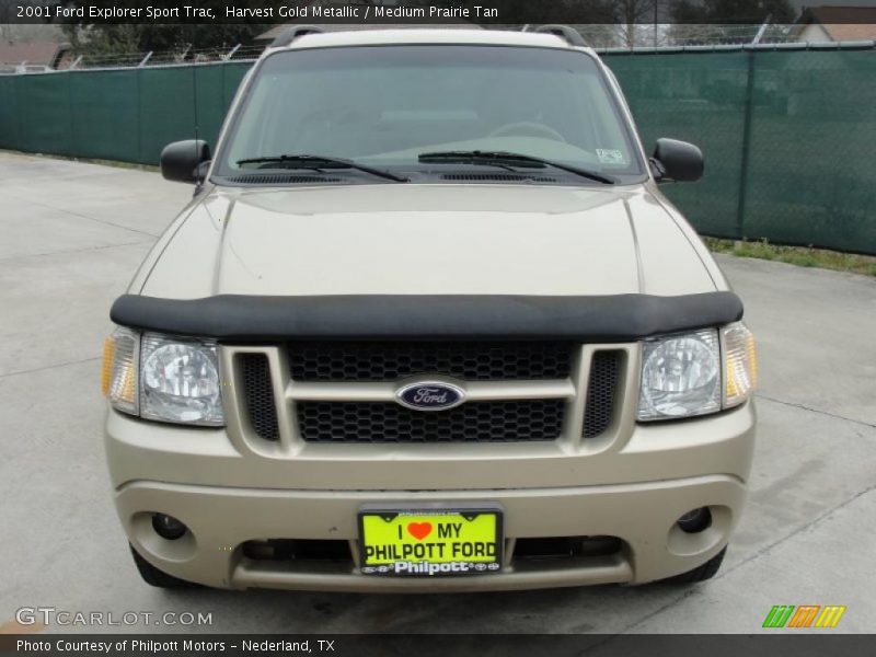 Harvest Gold Metallic / Medium Prairie Tan 2001 Ford Explorer Sport Trac