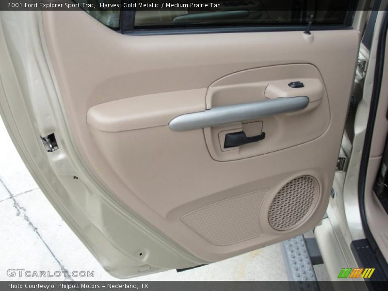 Harvest Gold Metallic / Medium Prairie Tan 2001 Ford Explorer Sport Trac