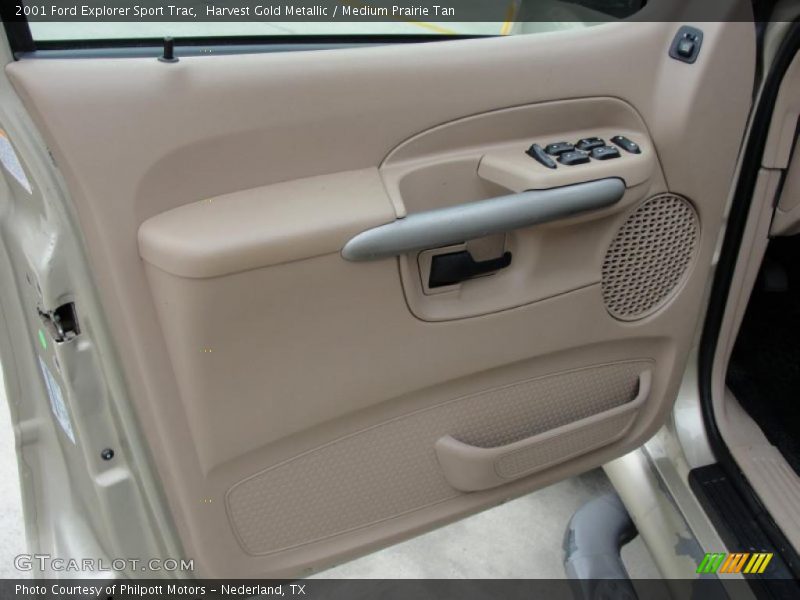 Harvest Gold Metallic / Medium Prairie Tan 2001 Ford Explorer Sport Trac