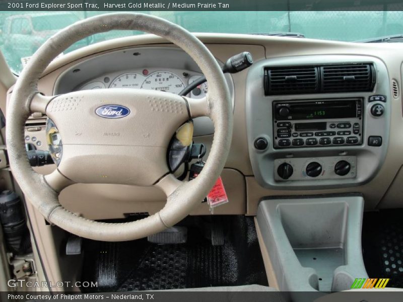 Harvest Gold Metallic / Medium Prairie Tan 2001 Ford Explorer Sport Trac